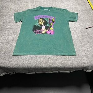 Notorious B.I.G. Graphic Short Sleeve Tee - Teal